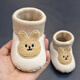 
Xianzheyi Spring and Autumn Winter Baby Shoes and Socks Newborn Baby Keep Warm and Fleece Steps Front Shoes Men and Women Soft Soles Don't Fall Shoes 0-1 Years Printed Bear-[Fleece Winter Style] Inner Long 13CM 9-13 Months