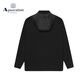 AQUASCUTUM/Yageshidandong новый мужской свитер с капюшоном из овечьей шерсти Q4867EI091 черный/99 M