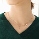 Chow Sang Sang Unicorn Colored Gold Necklace 18K Rose Gold Pendant with Chain 92256N Pricing 47cm
