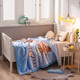 Antarctic children's baby blanket double-layer thickened baby blanket kindergarten quilt autumn and winter nap coral velvet blanket double-layer thickened cloud blanket-Snow Bear 110*140cm without gift bag