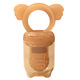 CLCEY baby bite music children's food grade silicone eating fruit feeding supplement fruit and vegetable pacifier supplies koala bite music small + anti-chain 3 months