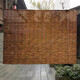 NOLIN Reed Curtain Bamboo Curtain Roller Blind Decorative Straw Blind Chinese Zen Zen Bamboo Curtain Sun Shade Outdoor Partition Roller Blind Premium Carbonized Width 1.3 Meters * Height 2 Meters