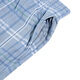 Aimer Men [gleiches Modell im Einkaufszentrum] 22SS genießen seidige Heimathosen Herren -Pyjama New Spring and Summer NS42F683 Hellblau Plaid Yh5 2xl 180
