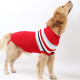 Hanhan Pet Dog Clothes Dog Clothes Pet Clothes Autumn and Winter Dog Sweatshirt Sleeveless Medium and Large Dog Sweater Golden Retriever Satsuma Border Collie Husky Dog Sweater Large Dog Clothes Red No. 20 Suitable for 20-40Jin [Jin equals 0.5kg] dogs