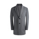 YOUNGOR Coat Men's Autumn and Winter Young Men's Coat Wool Cashmere Fabric Business Coat Gray VYSY017123DXY XL 180/100A