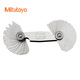 Mitutoyo radius gauge R gauge model arc gauge 186-105/1-7mm/34 pieces