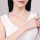 Saturday Fortune (ZLF) PT950 platinum pendant for women, platinum mermaid tail pendant with you, does not include chain 1.03g