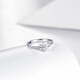 Saturday Fortune PT950 Fashionable Platinum Ring Women's Love Birthday Gift PT013140 No. 12 About 2.92g