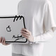 HLMT eignet sich für 2023 neues MacBook Air13.6-Zoll 15 Schutzhülle 16 Apple Laptop Schutzfall Pro14 Schutzhülle + Maus-Pad A1425/A1502