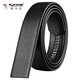 Woodpecker buckleless headband, first-layer cowhide men's belt, genuine leather automatic buckle, no buckle belt, men's single belt