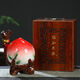 Empty bottle Jingdezhen ceramic wine bottle longevity peach wine jar 2 Jin Jin equals 0.5 kg 5 Jin Jin equals 0.5 kg Gift box Birthday banquet gift porcelain cellar wine jar wine set 5 Jin Jin equals 0.5 kg Single bottle of longevity peach + brocade box