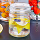 Scybe sealed jar household glass sealed jar set wine container pickle jar glass bottle Lanshi 800ml 2 pieces