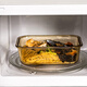 
Van Gogh glass lunch box microwave oven, borosilicate heat-resistant sealed refrigerator and fresh-keeping box, office workers' heating and separation lunch box, two round boxes, 1050ml (chop spoon + bag)