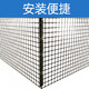 Boundary map plastic mesh protective breeding chicken fence net corn mesh fence safety net protective grid guardrail fence 1.2 meters high + 3 cm hole + tie 2.3 mm thick (50 meters / roll) simple protection