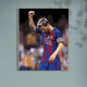 Yunmao digital oil painting DIY oil painting hand-filled characters coloring hand-painted decorative painting football star Messi wz3937 Messi 40*55cm (solid wood inner frame) (solid wood inner frame +