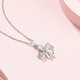 Liuguifu Jewelry Platinum Pendant Women's pt950 Platinum Pendant Birthday Gift Necklace 1.90g