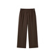 PEACEBIRD Women's Autumn Versatile Sven Cigarette Pants A1GBD3203 Brown S
