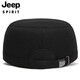 JEEP hat men's autumn and winter warm peaked cap plus velvet thickened winter hat windproof ear protection baseball cap A0146