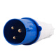 Industrial plug socket aviation waterproof 3-hole 4-core 5-connector coupling 220v380 non-explosion-proof three-phase 16A32A 4-hole 32A plug 16A and 32A are not universal