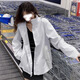 李宁风衣外套2024健身系列秋季男款休闲防风连帽运动服防泼水百搭上衣 灰绿 AFDT753-2 XL