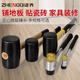 Zhengqi rubber hammer rubber hammer rubber hammer hammer solid small rubber non-elastic brick paving hammer tile slap board solid wood handle rubber hammer 1000