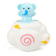 Aiful baby bath toys little turtle dolphin paddling shower spray clockwork animals can swim and play baby bath elephant clouds