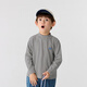 Balabala children's clothing children's long-sleeved T-shirt autumn and winter clothing boys and girls baby round neck tops fashionable and versatile trendy t