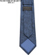 North Martin high-end silk tie men's formal business suit groom's wedding hand-tied birthday gift high-end blue