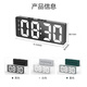 Compas Creative LED Large Screen Clock Luminous Electronic Alarm Clock Living Room Bedroom Table Clock Student Alarm Clock 810 Black