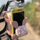 Shantou Lincun electric car water cup holder bicycle water bottle holder battery car coffee milk tea holder mobile phone holder universal bicycle cup holder pink Melody
