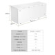 
Haier freezer household large capacity refrigeration and freezing dual-use one-key conversion commercial full freezing frost reduction small refrigerator ultra-low temperature quick freezer 300/400/500 liters or more [-38 degrees quick freezing] Electronic temperature control 719L