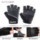 OLOEY fitness gloves for men and women equipment training horizontal bar wrist guard anti-slip pull-ups anti-callus sports cycling gloves ATH upgrade - carbon black M size (women's 100Jin [Jin equals 0.5kg] and above)