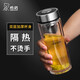 
HEENOOR double-layer glass men's home business office tea cup filter car water cup XN-9302 345mL