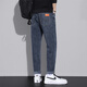 Cotton jeans men's spring and autumn men's loose straight harem pants trendy brand men's pants men's casual versatile pants men 6621 black regular size 33 (150Jin[Jin equals 0.5 kg]-155Jin[Jin equals 0.5 kg])
