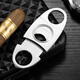 CIGARLOONG cigar box cigar scissors set cigar humidor portable cedar wood leather case stainless steel cigar scissors