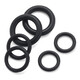 Jinggong (JINGGONG) rubber sealing ring o-ring set o-shaped rubber ring nitrile oil seal sealing ring waterproof and high temperature resistant black gasket hardware repair 24 types of large repair box recommended