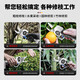 欧莱德（OULAIDE）无刷688Vf新款园艺锂电充电式电动剪刀剪树枝园林粗枝剪电动农具 旗舰款无刷两电一充（可剪4.0CM） 电动剪刀