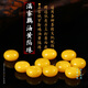 Fat Donglai's same style beeswax spacer spacer for men. Accessories amber spacer beads. Wenwan diamond olive core star moon bodhi d. Chicken fat yellow spacer beads 6mm*3mm/piece.