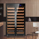 BAIKAILUN thin red wine cabinet constant temperature wine cabinet built-in household wine beverage tea thermostat commercial display refrigerator air-cooled frost-free 1.71 meters single temperature ~ (full version) 170 bottles thin section