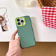 Peno Realme GT5PRO Мобильный телефон корпус RMX3888 Flash Version защитный корпус Антифразовый высококачественный серебряный матовый матовой силикон ощущение шелковистого модного тренда Инновационная твердая оболочка [Color Silver Shell] белая + гироскоп
