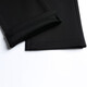 Binmuniao plus size trousers men's plus size trousers business casual suit trousers extra large elastic straight formal trousers black 43 (recommended 220Jin Jin equals 0.5 kg)