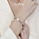 GsunG platinum women's bracelet PT950 new fashion Star star bracelet simple platinum bracelet female elegant gift calculated according to the gold price of the store that day