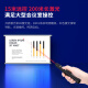 Deli hyperlink switching pointer PPT slide remote control page turning pen electronic pen speech pen laser demonstration pen page turner wireless presenter red light black 3937