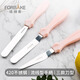 French Baker French Baker cake spatula three-piece set decorating spatula butter scraper scraper demoulding knife baking tool set pink spatula three-piece set FB51212