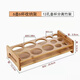 Crytaljulia Liquor Wineware Spirit Cup Bullet Cup One-cup Wine Divider Rack Tray Mixer Wooden Rack Home Wine Rack 6 Pots 6 Cups Storage Rack