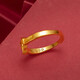 Dongzhitiandi imitation Vietnamese sand gold ancient ring for women, simulated fake gold ring opening, adjustable engagement wedding pose props, double heart open ring, 1 single ring box
