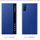 Jinhao suitable for Samsung Note10+ mobile phone case, smart sleep window flip cover, note10 all-inclusive anti-fall protective cover, fashionable business high-end black Samsung Note10+ (APP smart sleep wake-up)