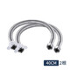 Submarine E-40 stainless steel water inlet hose 304 bellows free bending four-point interface hot and cold universal two