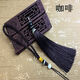 Yitan toy handle accessories tassels lobster buckle hanging tassel DIY hand-woven pendant car pendant rope tassel set burgundy