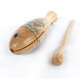 Orff Small Fish Clapper Orff Percussion Instruments en bois Toys Children's Fish en bois Poisson de maternelle